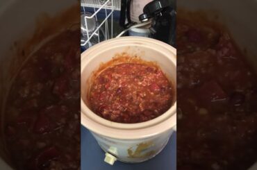 Christmas chili!