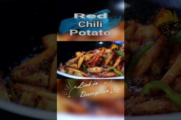 Red Chili Potato: The Best Way To Cook Potato #youtubeshorts #bismillahbites