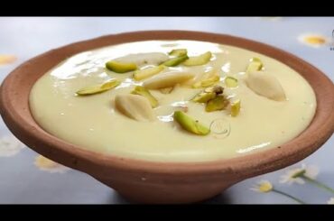 10 Minutes Firni.Naa Chawal Bhigona Naa Peesna || Cooking With Benazir