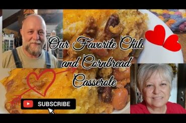 Pa's Favorite Chili & Cornbread Layered Casserole