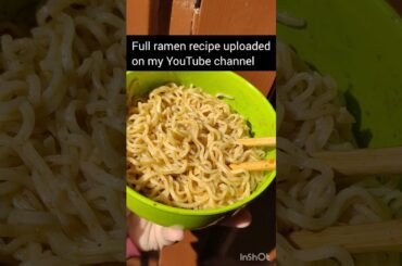 chili garlic ramen #recipe #shorts #trending #ramen #christmas