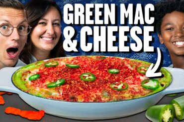 Kid-friendly Holiday Recipes: Spicy Green Mac and Cheese