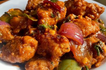 dry chilli chicken recipe | chilli chicken recipe | easy chilli chicken recipe