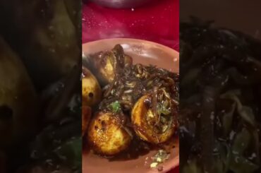 EGG CHILI DRY | In Indian Street food |#KrishVlog1 #shorts