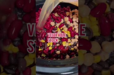 How To Make 3 Bean Chili (Vegetarian) #Short #Shorts #shortsvideo