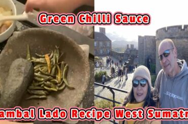 GREEN CHILLI SAUCE SAMBAL LADO PADANG