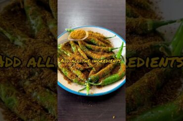 Masala Chilli Fry Recipe|Masala Mirchi#shorts #viralvideo#youtubeshorts #trendingvideo#viral