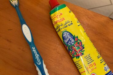My new toothpaste