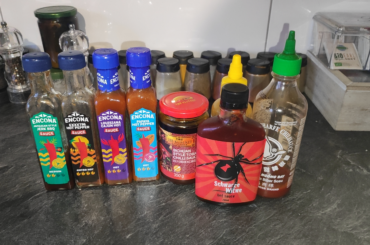 My current hot sauce collection