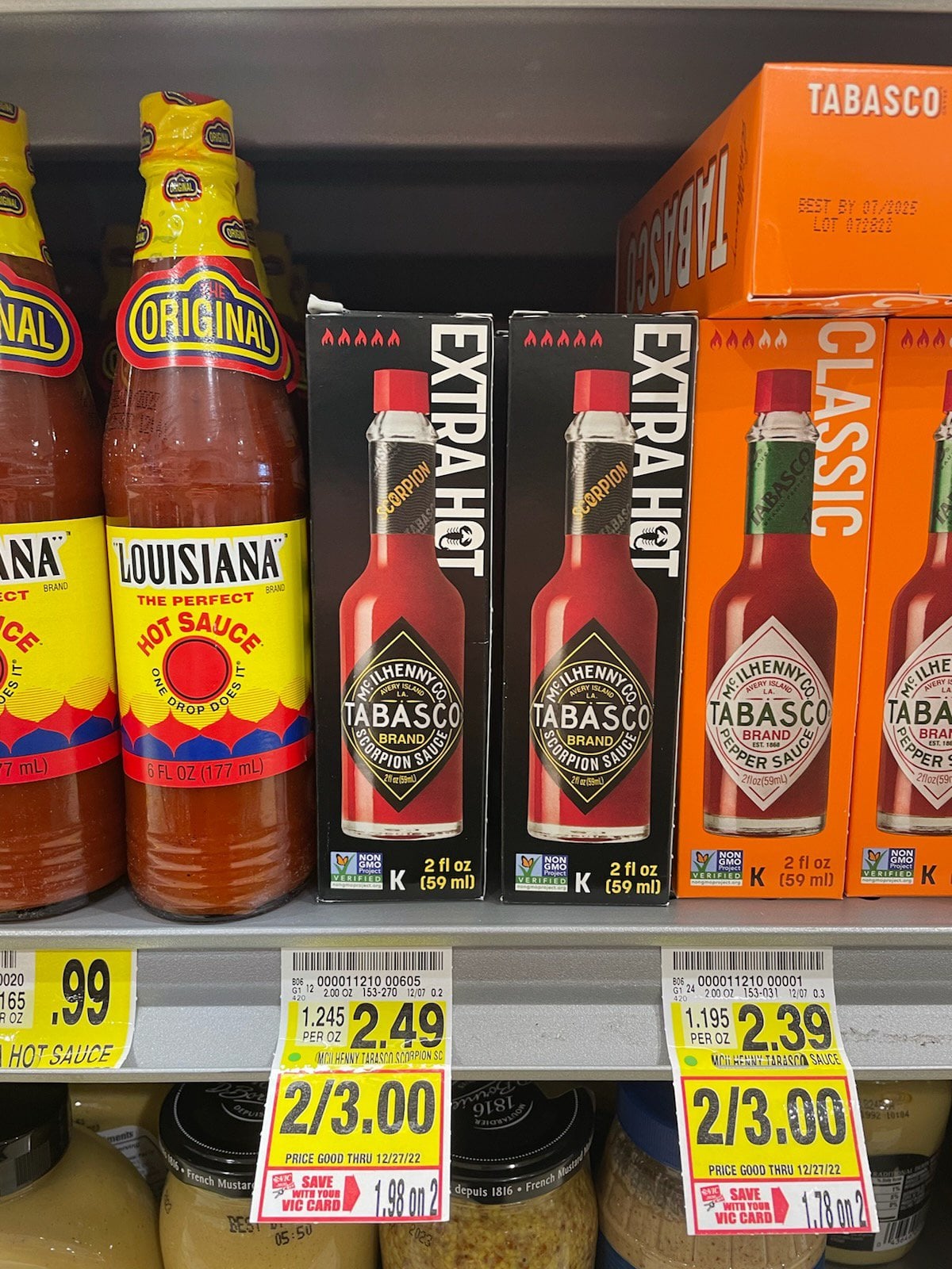 You know I stocked up Chili Chili