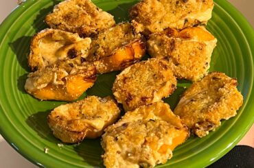 Air fried habanero poppers