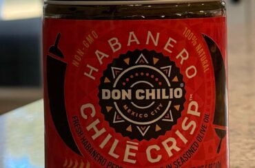 Spicy crunch: first time trying Chile crisp