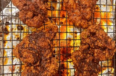 First attempt at Nashville Hot Chicken! Came out great!