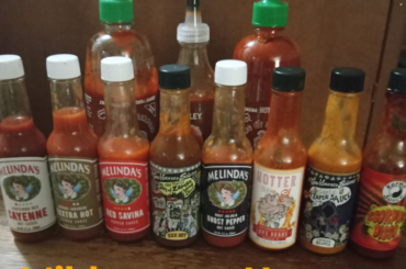 Current hot sauce collection