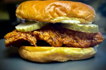 Nashville hot chicken sandwich