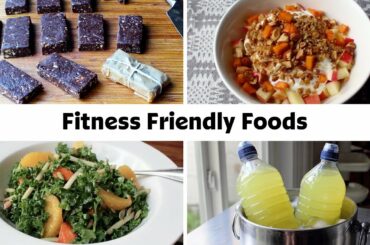 12 Fitness Friendly Recipes | Energy Bars, Homemade Sports Drink, Beef Jerky & More!