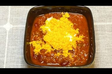 The Best Chili Recipe