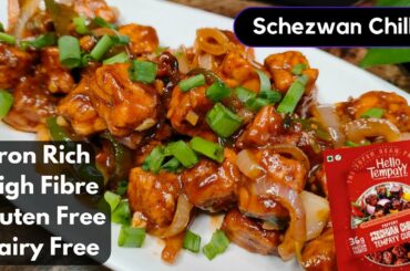 Szechuan Chilli Tempeh Recipe | Protein rich food @HelloTempayy