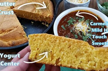Pumpkin Chili & Maple, Yogurt Cornbread