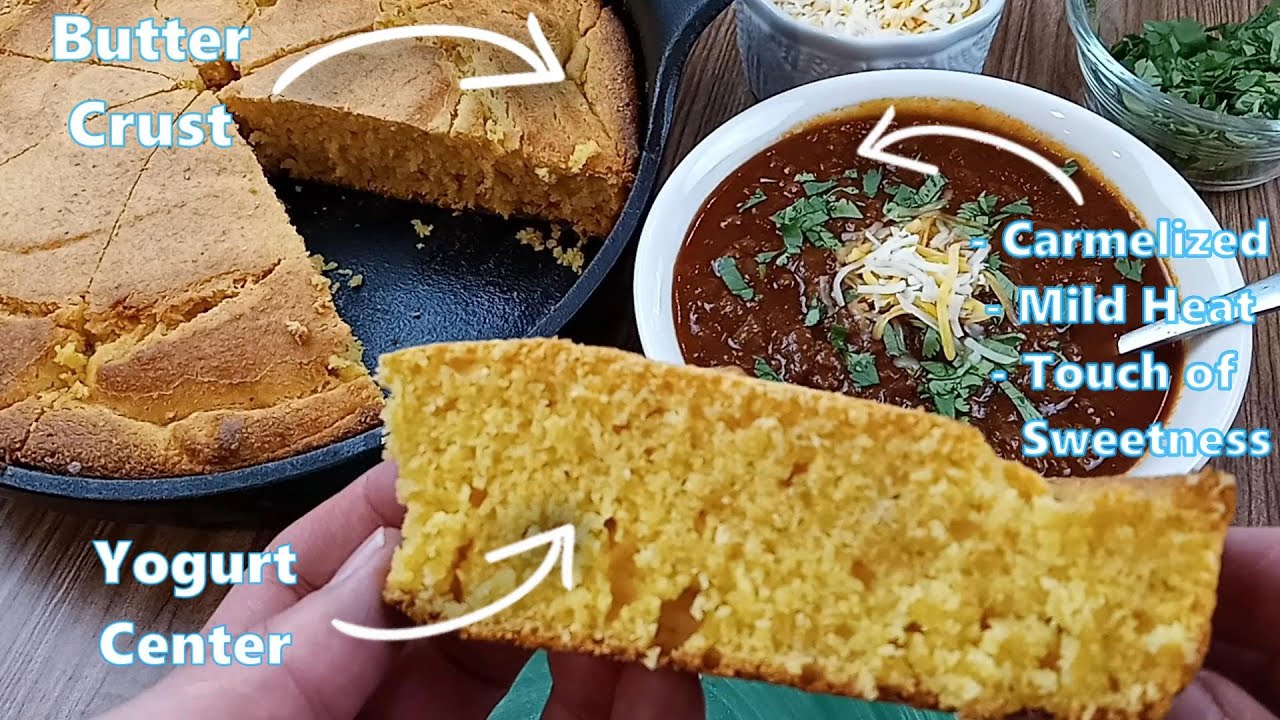 Pumpkin Chili & Maple, Yogurt Cornbread Chili Chili