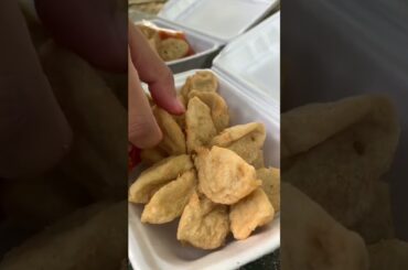 Fried Meatballs with Chili Sauce || Indonesian Street Food