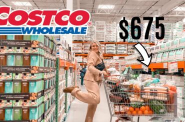 $675 COSTCO HAUL + 10 day meal plan // grocery shopping for the month // Rachel K