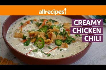 How to Make Creamy White Chicken Chili | Get Cookin' | Allrecipes.com