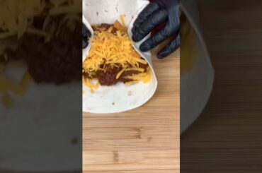 Chili cheese burrito #shorts #short #shortvideo