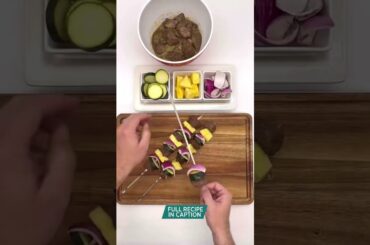 Steak Kebabs with Mango Chili Glaze Recipe by BodyMelt