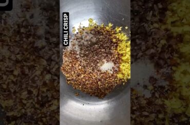 Chili Crisp #recipe #cooking #condiments