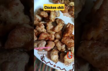 Chicken Chili Spicy Recipe | Chinese Chiki Chicken at home