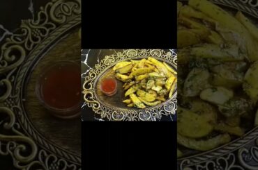 Hot Chili Garlic Fries #shorts @sonia aisha Khan simple meals