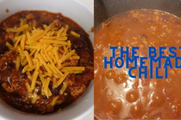 How To: Make The Best Home Made Chili Recipe | Comfort Food | KiKi Jackson