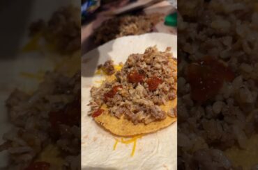 Crunchwrap that my neighbor made