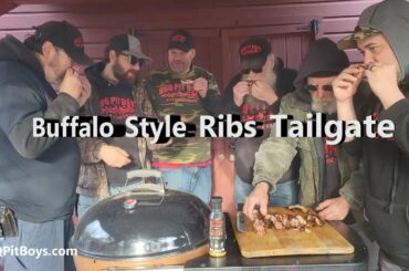 Buffalo Style Ribs Tailgate at the Pit! | Recipe | BBQ Pit Boys