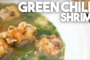 Green Chilli Shrimp | Indo Chinese Recipe | Kravings