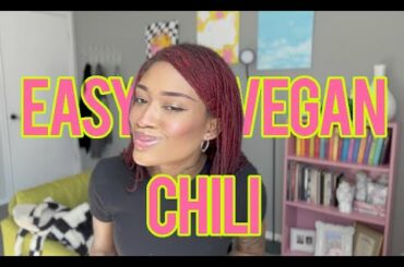 VEGAN SOUTHWEST CHILI: EASY RECIPE!