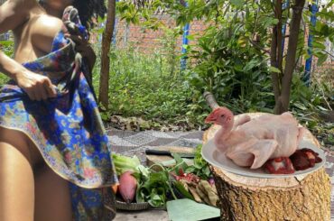 Yummy Cooking Stir fried chicken thighs with chili recipe, Cooking Skill Delicious