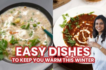 2 Cozy Winter (VEGAN) Soups: Oats Vegetable, Mexican, and Chili Recipes for Weight Loss and Health"