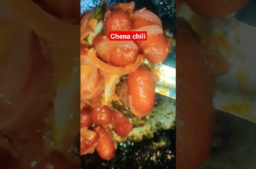 chena chili recipe || home made chena chili recipe || made by sasu bohu kitchen|| #shorts