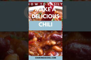 Easy Homemade Chilli Recipe. #shorts #foodie #foodlover