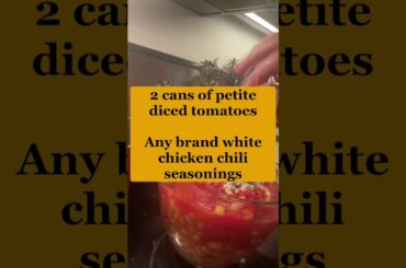 Easy White Chicken Chili Recipe!