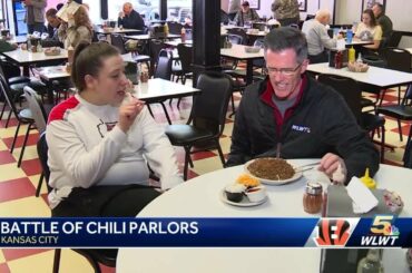 Cincinnati-Kansas City rivalry spills into chili parlors