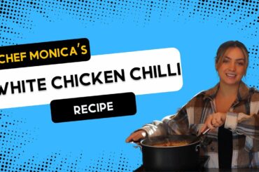 Making THE BEST Low Calories, Healthy White Chicken Chili Recipe!