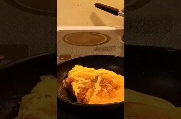 Spicy Egg Omelet with Chili Beans MONEY SAVER!