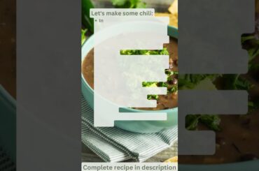 Diabetic recipe - Turkey Black Bean Chili