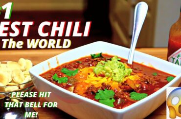 BEST HOMEMADE CHILI RECIPE | HOW TO MAKE #1 BEST CHILI IN THE WORLD | VEL DOGGS KITCHEN