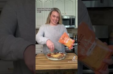 3 Ingredient Superbowl Chili Dip #shorts #superbowlfood