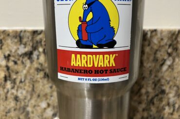 Fun fact: Secret Aardvark labels make great stickers when you finish a bottle.