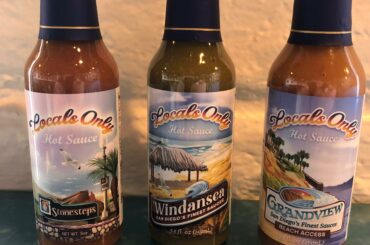 Supporting our local hot sauce merchant